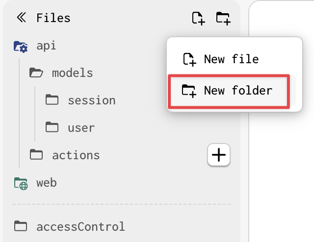 adding a routes folder